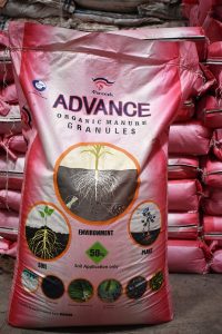 ADVANCE GRANULES Organic manure concentrated Organic manure front
